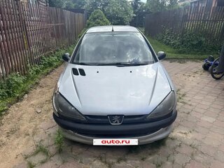 2007 Peugeot 206, серебристый, 165000 рублей, вид 4