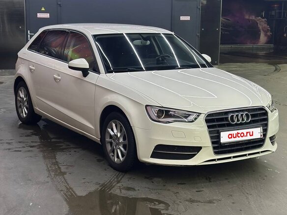 2014 Audi A3 III (8V), белый, 1300000 рублей - вид 1