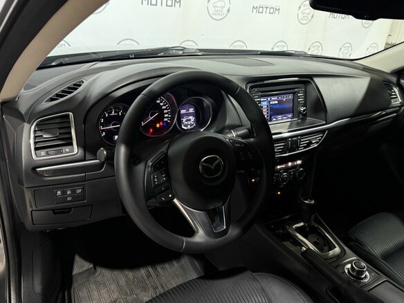 2013 Mazda 6 III (GJ), серебристый, 1400000 рублей - вид 12