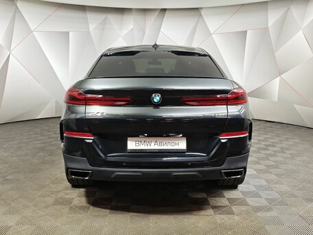 2020 BMW X6 30d III (G06), чёрный, 6350000 рублей, вид 4
