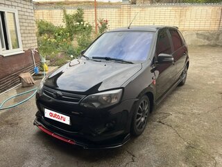 2016 Lada (ВАЗ) Kalina Sport II, чёрный, 900000 рублей, вид 2