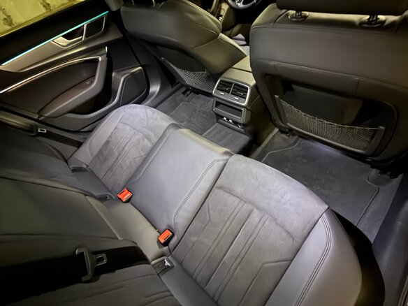 2021 Audi A6 45 TFSI V (C8), чёрный, 5200000 рублей - вид 6