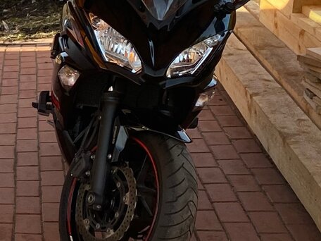 2017 Kawasaki Ninja 650, чёрный, 620000 рублей, вид 1