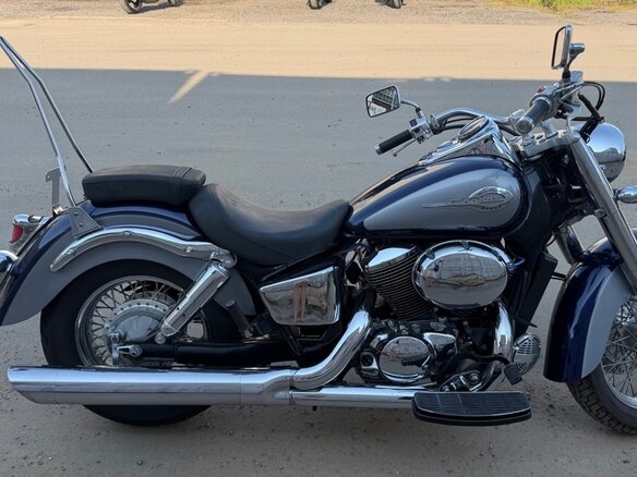 2001 Honda Shadow 750, синий, 399000 рублей - вид 2