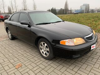 2001 Mazda 626 V (GF), чёрный, 535000 рублей, вид 2