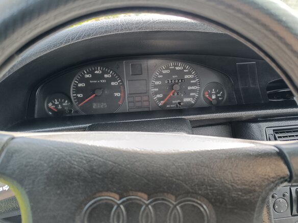 1992 Audi 100 IV (C4), серебристый, 400000 рублей - вид 5
