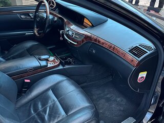 2008 Mercedes-Benz S-Класс 500 Long V (W221), чёрный, 1400000 рублей, вид 5