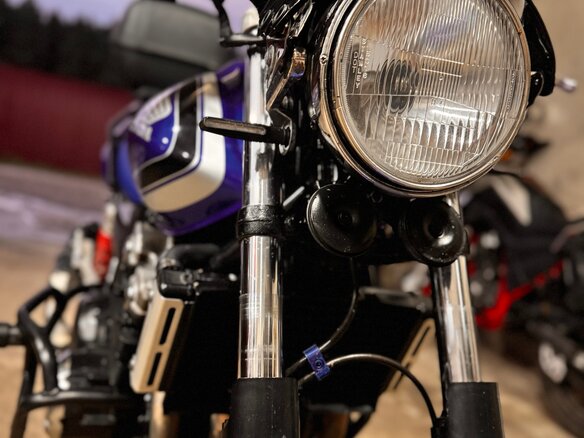 2002 Honda CB 400F, синий, 360000 рублей - вид 9