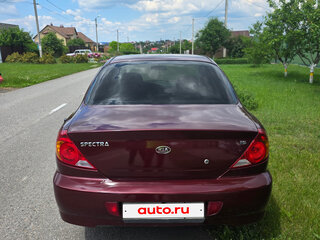 2006 Kia Spectra I Рестайлинг 2, пурпурный, 310000 рублей, вид 4