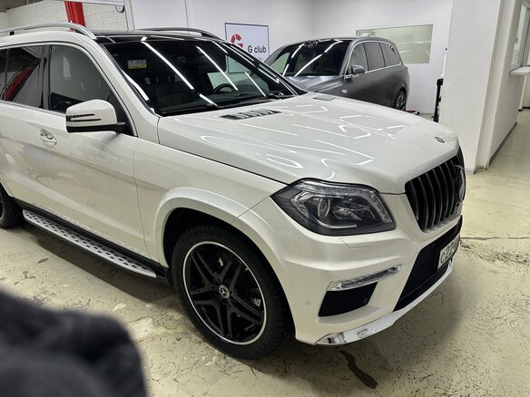 2014 Mercedes-Benz GL-Класс 500 II (X166), белый, 3900000 рублей - вид 4
