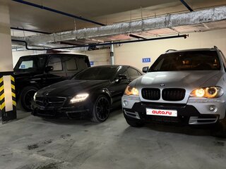 2008 BMW X5 30d II (E70), серебристый, 1390000 рублей, вид 4
