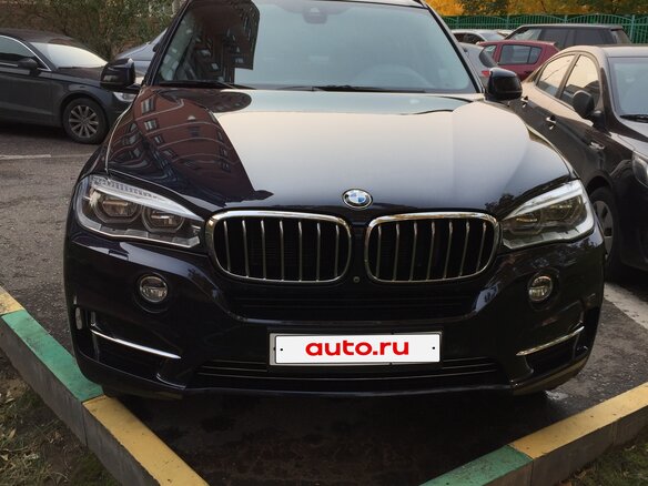 2014 BMW X5 35i III (F15), синий, 5000000 рублей