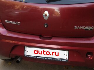 2012 Renault Sandero I, красный, 470000 рублей, вид 3