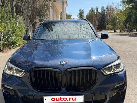 2021 BMW X5 40i IV (G05/G18), синий, 6700000 рублей, вид 3