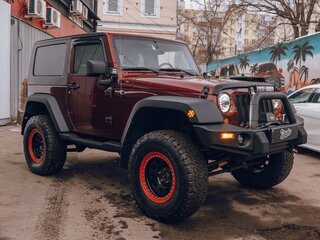 2008 Jeep Wrangler III (JK), красный, 3500000 рублей, вид 1