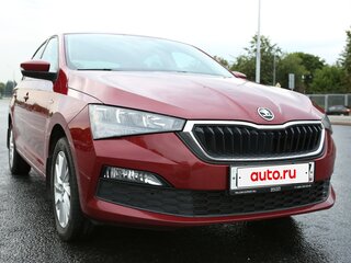 2022 Skoda Rapid II, красный, 1680000 рублей, вид 3