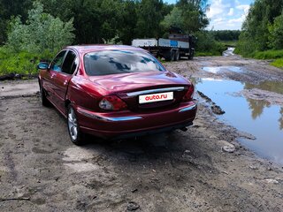 2007 Jaguar X-Type I, красный, 550000 рублей, вид 4