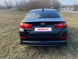 2014 Kia Optima III Рестайлинг, чёрный, 1400000 рублей, вид 4