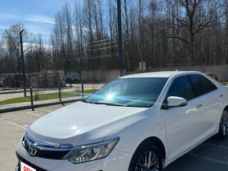 2016 Toyota Camry US Market VII (XV50) Рестайлинг, белый, 1800000 рублей, вид 1