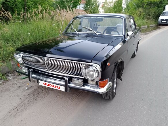 1984 ГАЗ 24 «Волга» 24 I (24), чёрный, 599000 рублей