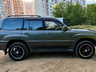 2002 Lexus LX 470 II, серый, 1800000 рублей, вид 3