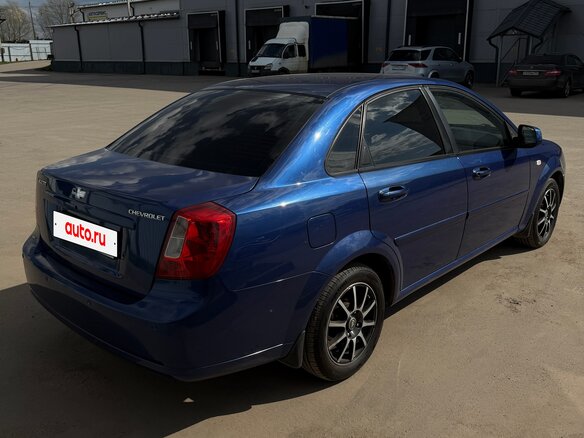 2011 Chevrolet Lacetti I, синий, 490000 рублей - вид 5