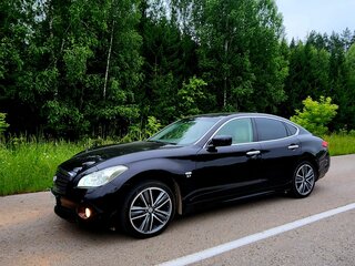 2014 Infiniti Q70 I Рестайлинг, чёрный, 1606000 рублей, вид 3