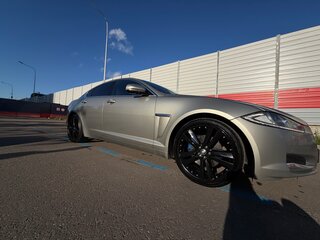2012 Jaguar XF I Рестайлинг, золотистый, 1300000 рублей, вид 4