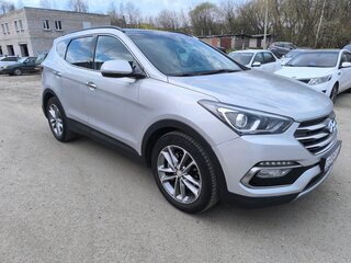2016 Hyundai Santa Fe III Рестайлинг, серый, 1850000 рублей, вид 3