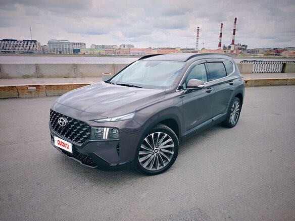 2021 Hyundai Santa Fe IV Рестайлинг, коричневый, 3210000 рублей