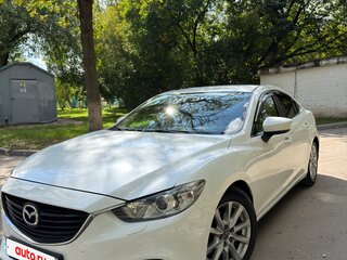 2017 Mazda 6 III (GJ) Рестайлинг, белый, 1700000 рублей, вид 1