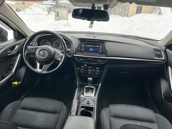 2014 Mazda 6 III (GJ), синий, 1400000 рублей - вид 8