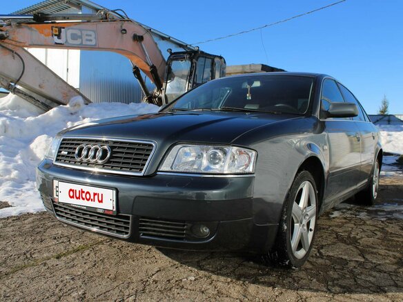 2002 Audi A6 II (C5) Рестайлинг, серый, 400000 рублей - вид 13