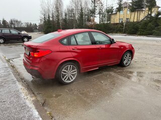 2016 BMW X4 M40i I (F26), красный, 4190000 рублей, вид 4