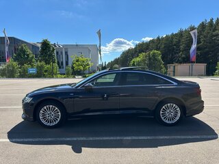 2019 Audi A6 40 TDI V (C8), синий, 3490000 рублей, вид 4