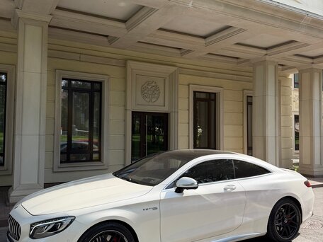 2020 Mercedes-Benz S-Класс AMG 63 AMG III (W222, C217) Рестайлинг, белый, 12500000 рублей, вид 3