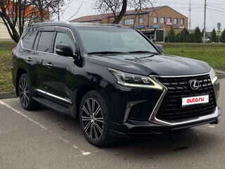 2016 Lexus LX 570 III Рестайлинг 2, чёрный, 6590000 рублей, вид 2