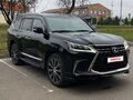 2016 Lexus LX 570 III Рестайлинг 2, чёрный, 6590000 рублей - вид 1