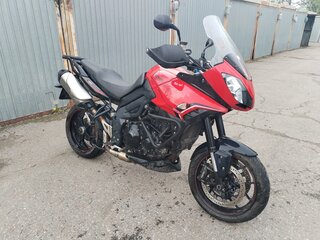 2014 Triumph Tiger 1050, красный, 550000 рублей, вид 4