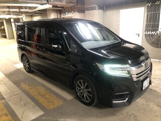 2021 Honda Stepwgn Spada V Рестайлинг, чёрный, 2250000 рублей, вид 1