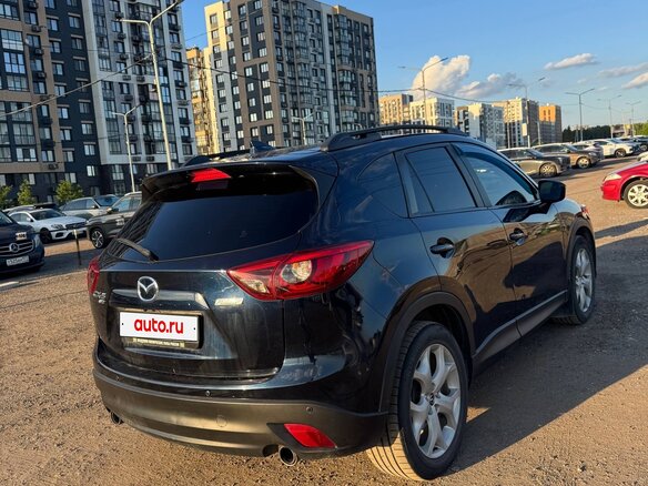 2017 Mazda CX-5 I Рестайлинг, синий, 1730000 рублей - вид 2