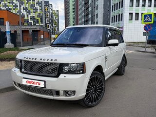 2010 Land Rover Range Rover III Рестайлинг 2, белый, 1850000 рублей, вид 2