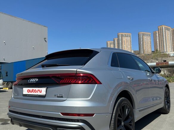 2020 Audi Q8 50 TDI I (4M), чёрный, 6500000 рублей - вид 6