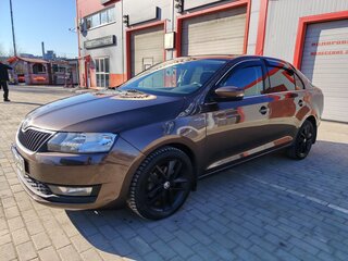 2019 Skoda Rapid I Рестайлинг, коричневый, 920000 рублей, вид 2