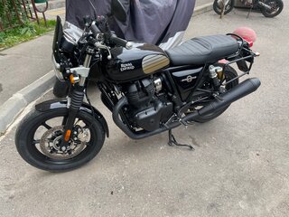 2024 Royal Enfield Interceptor, чёрный, 590000 рублей, вид 2