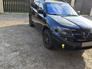 2007 Mitsubishi Outlander I, чёрный, 750000 рублей, вид 4