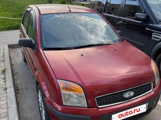 2007 Ford Fusion I Рестайлинг, красный, 360000 рублей, вид 1