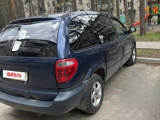 2002 Chrysler Voyager IV, синий, 210000 рублей, вид 4