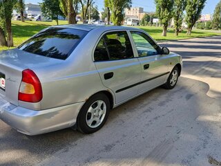 2005 Hyundai Accent ТагАЗ II, серебристый, 270000 рублей, вид 5