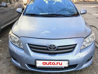 2007 Toyota Corolla AMT X (E140, E150), голубой, 600000 рублей, вид 3